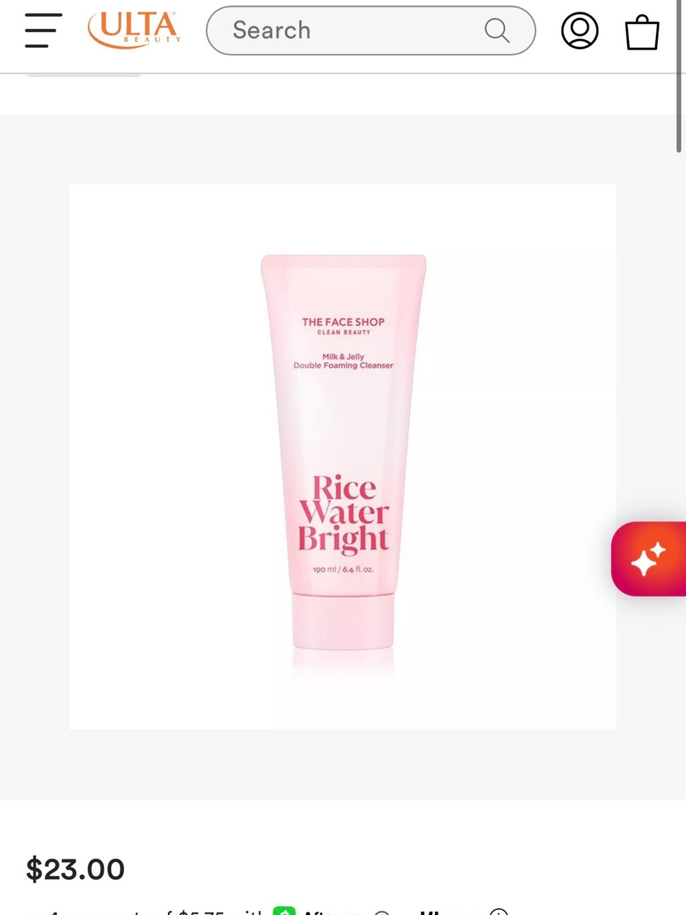 Rice Water Bright Milk & Jelly Cleanser - Pink